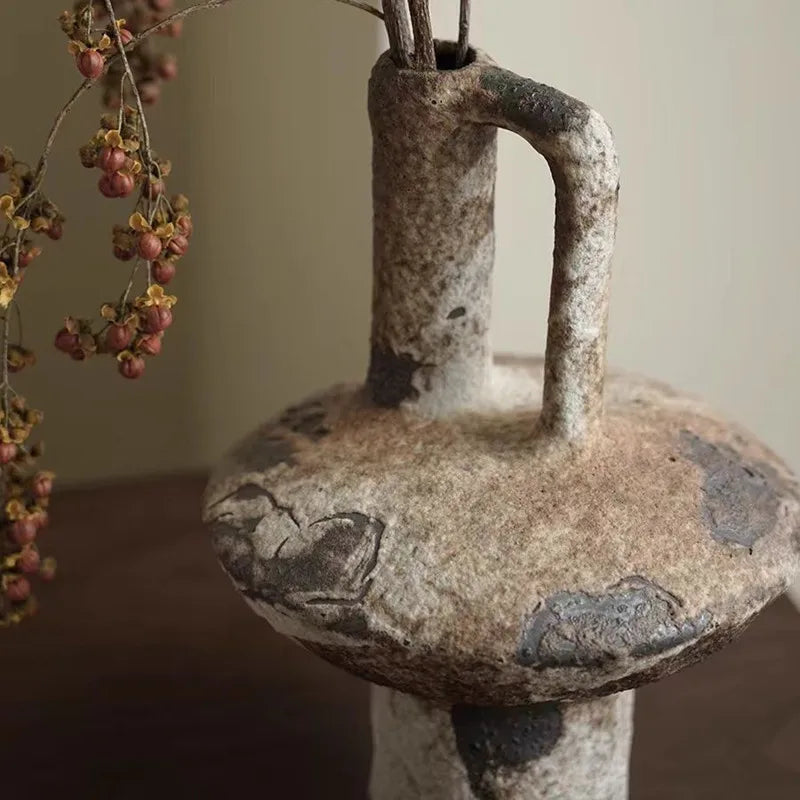 Textured Ceramic Vase (9 style options)