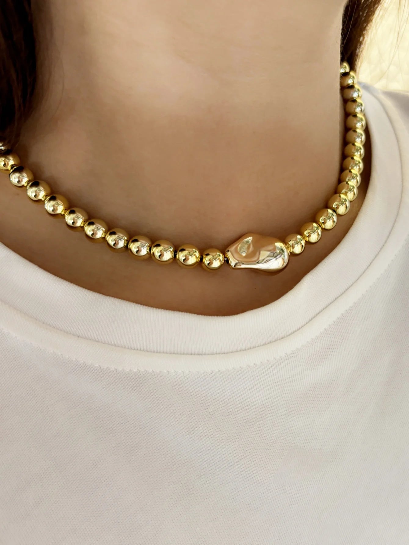 Thick Rope Charm Necklaces