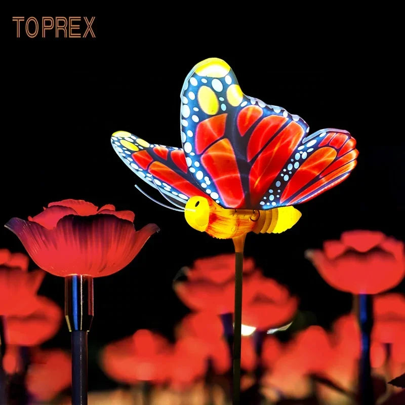 Large Butterfly Light Lawn Ornament (LED)
