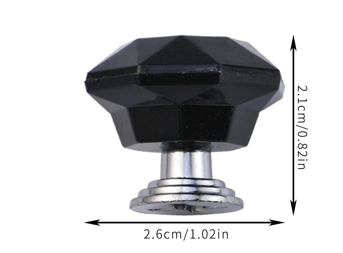 Acrylic Crystal Diamond Knobs