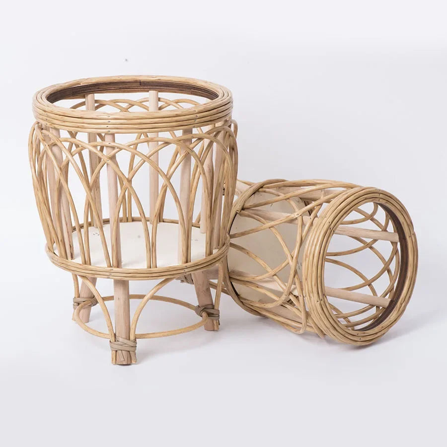 Hand-made Rattan Flower Pot Holder