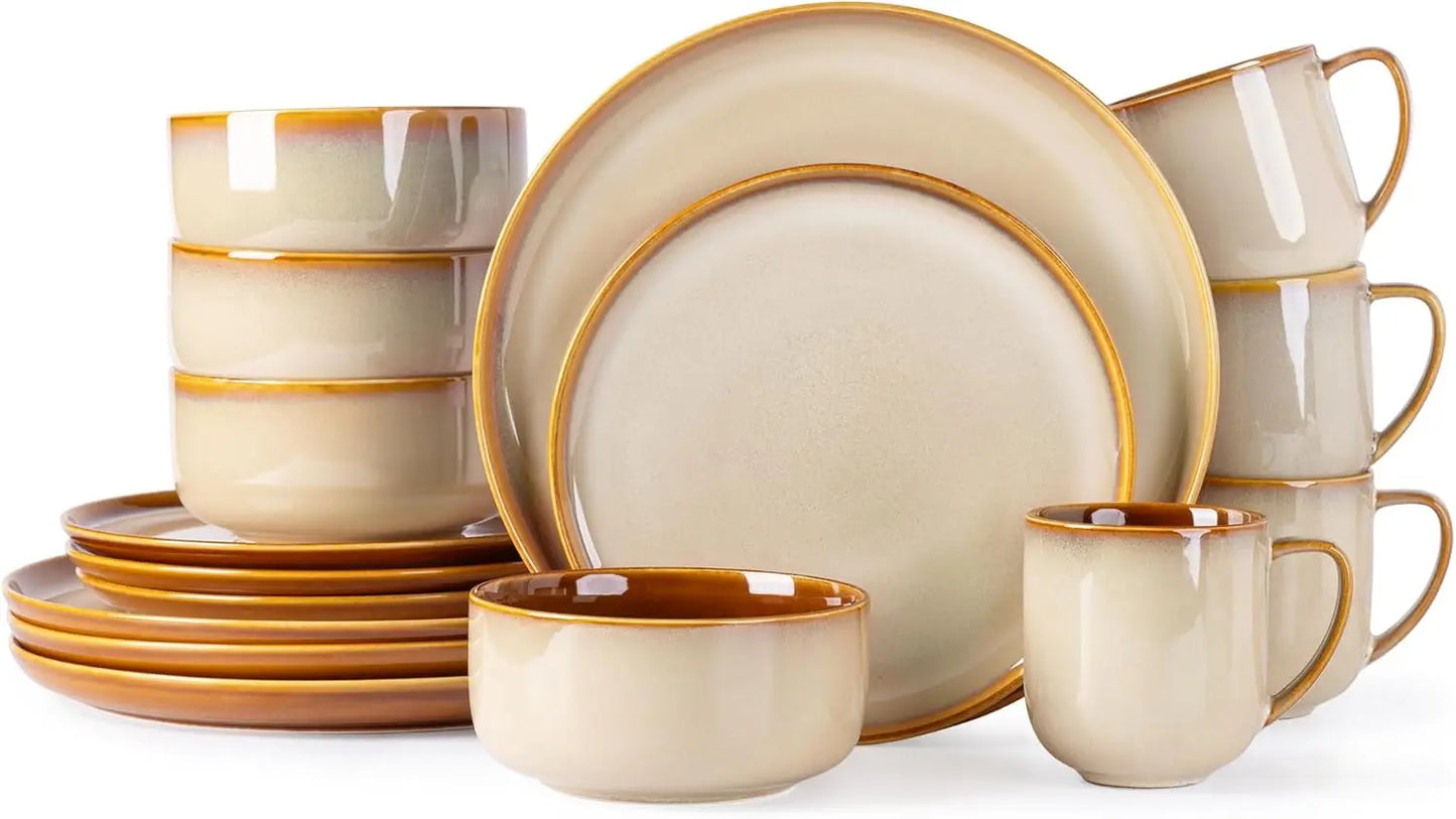 12 Piece Ceramic Dinnerware Set