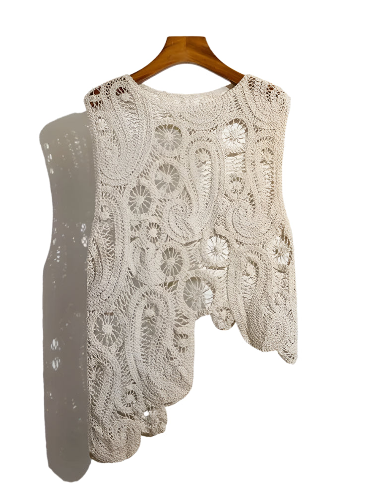 Crochet Top & Skirt Set