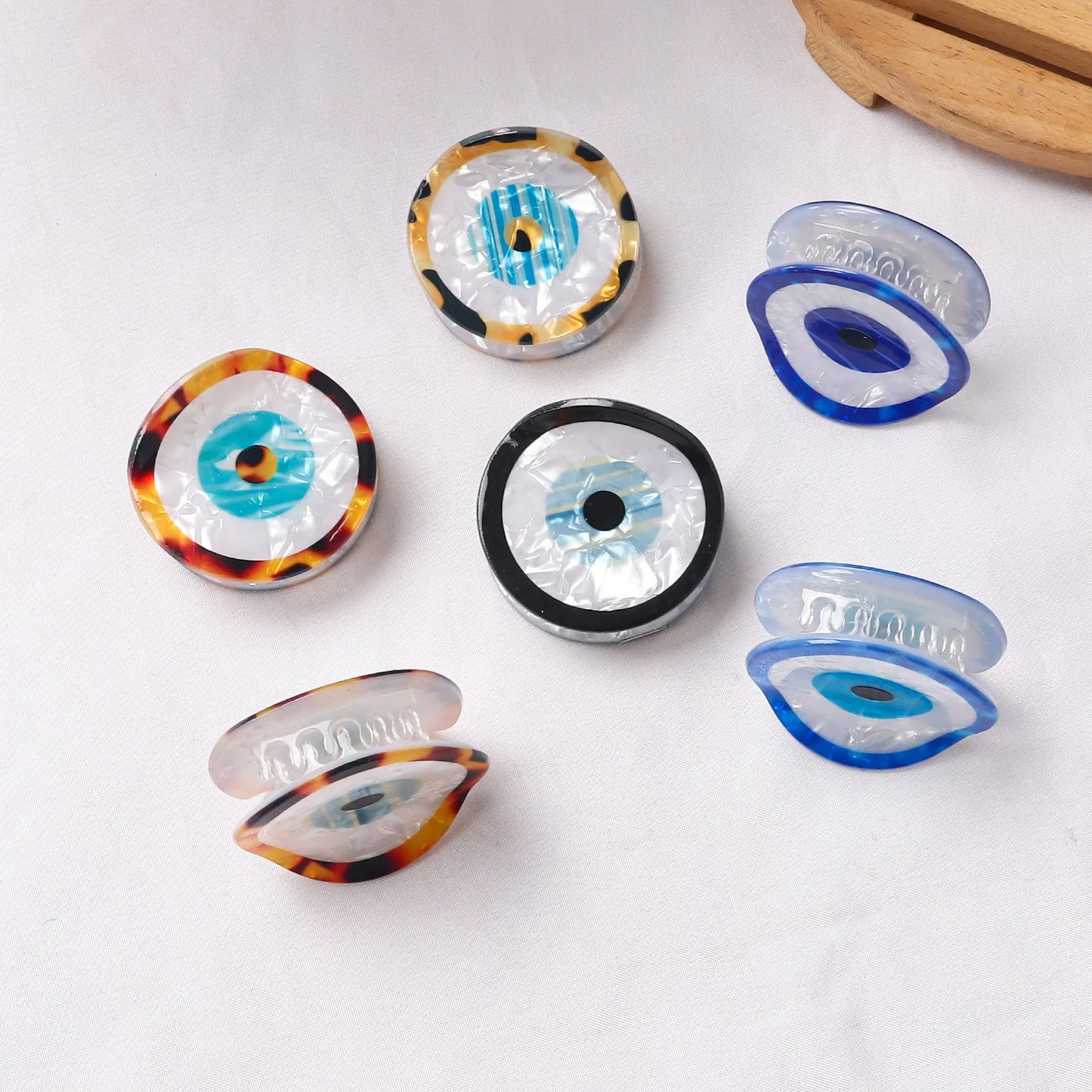 Evil Eye Hair Clips