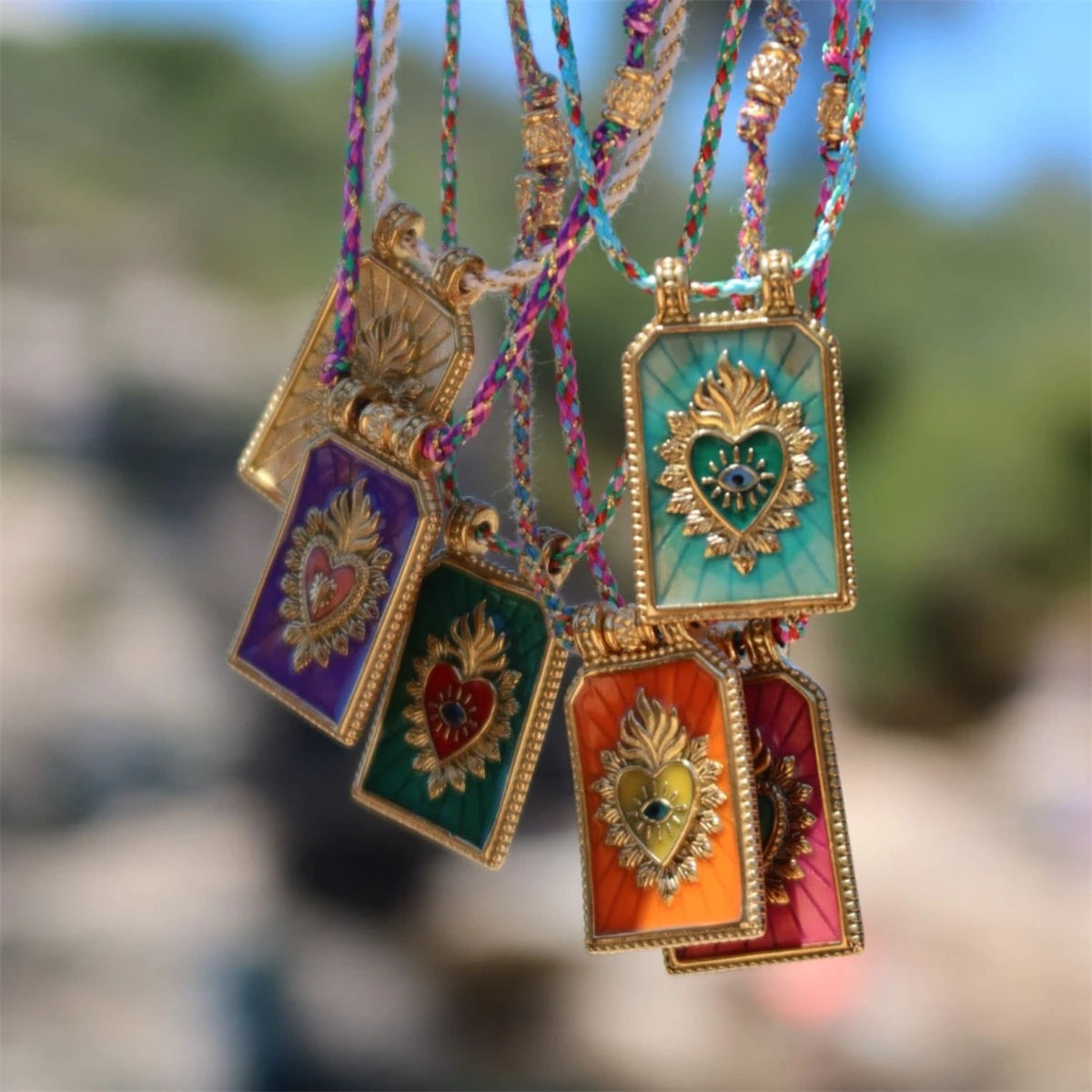 Love Tarot Card Pendant Necklace
