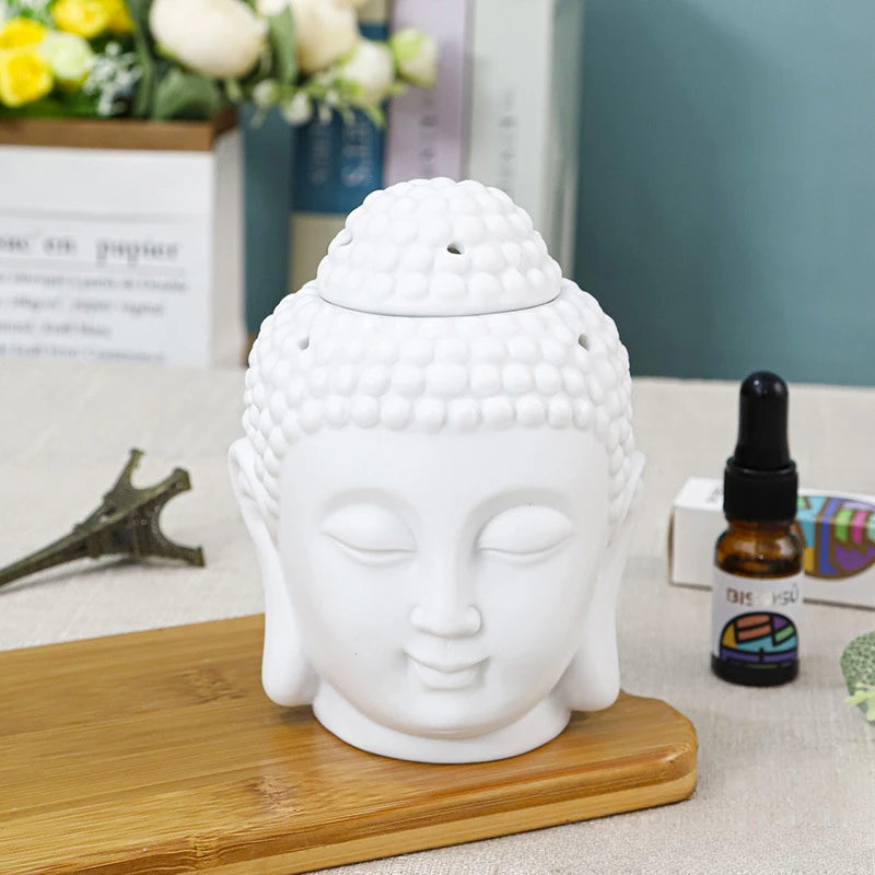 Ceramic Buddha Incense Burner