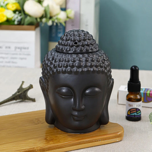 Ceramic Buddha Incense Burner