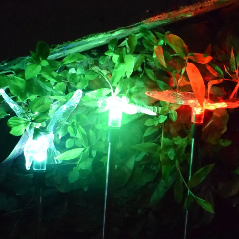 Solar Powered Garden Light (Butterfly, Dragonfly, or Bird)