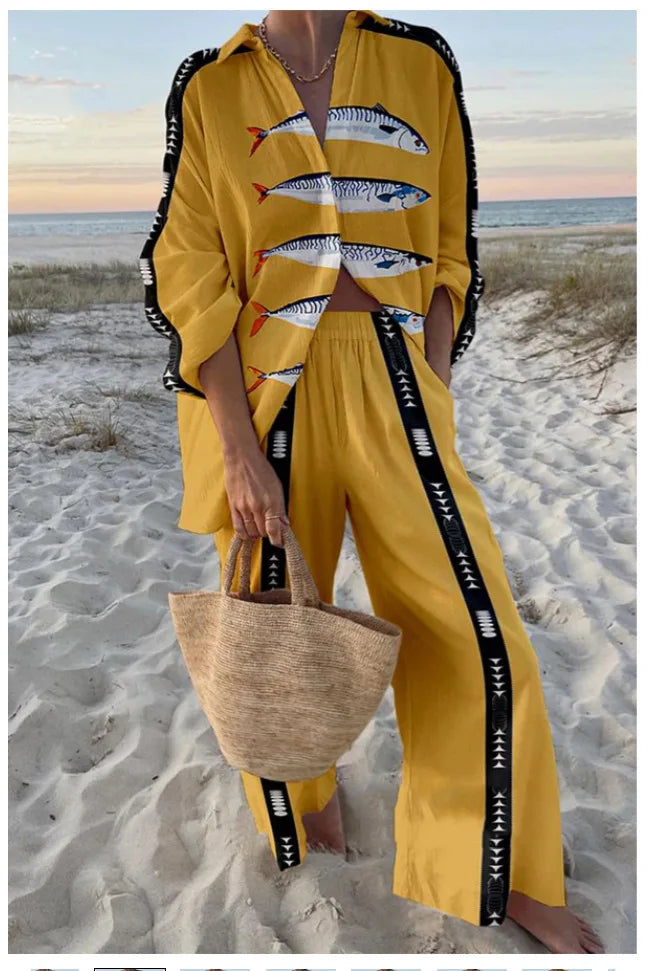Two-Piece Seaside Set