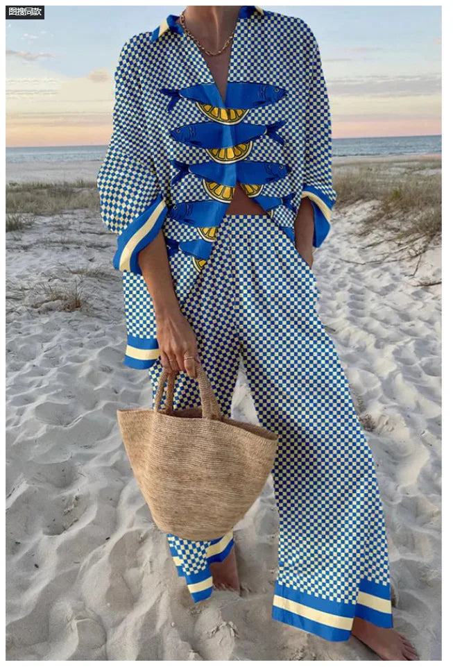 Two-Piece Seaside Set