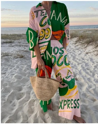 Two-Piece Seaside Set