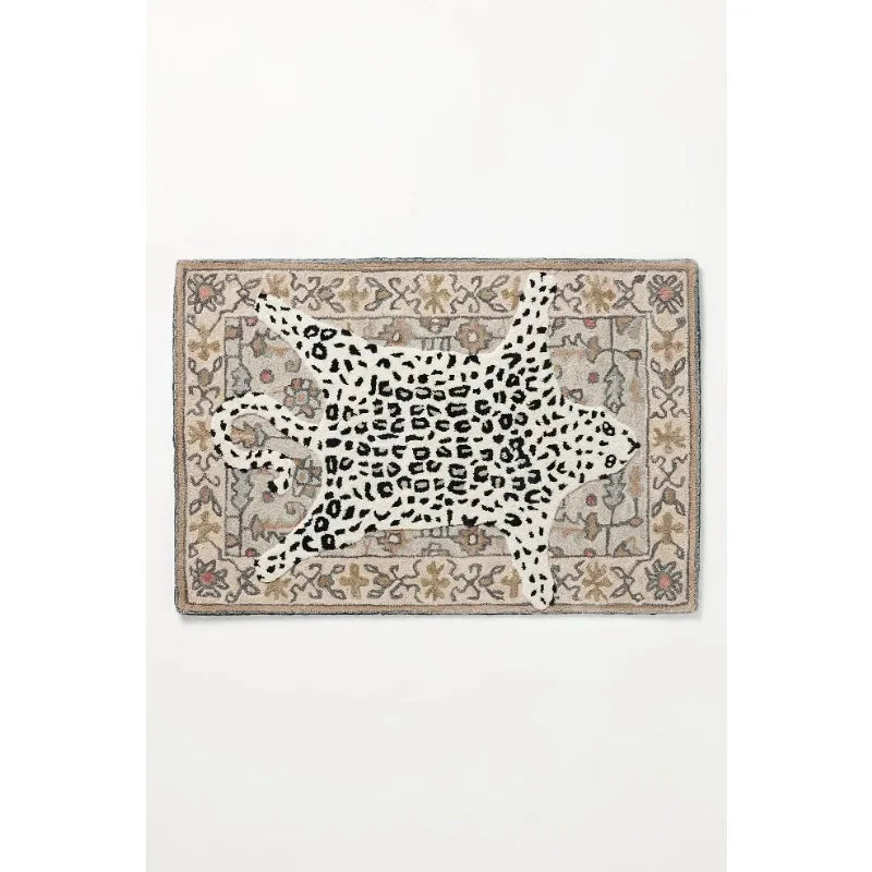 Animal Print Moroccan Anti-Slip Rug