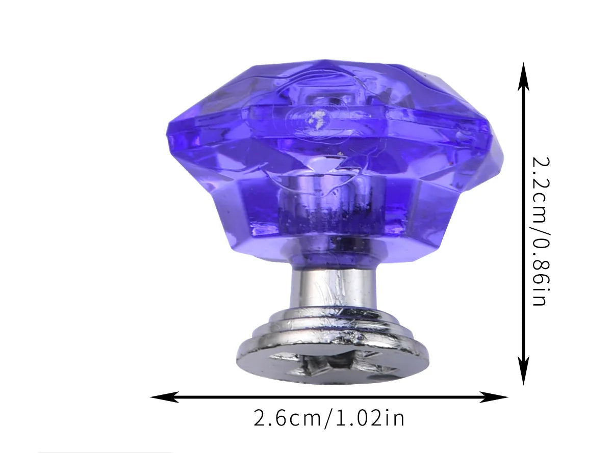 Acrylic Crystal Diamond Knobs