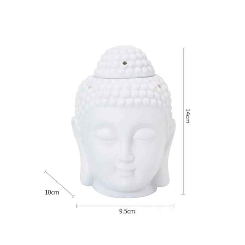 Ceramic Buddha Incense Burner