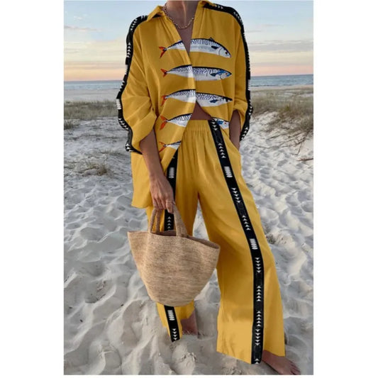 Two-Piece Seaside Set