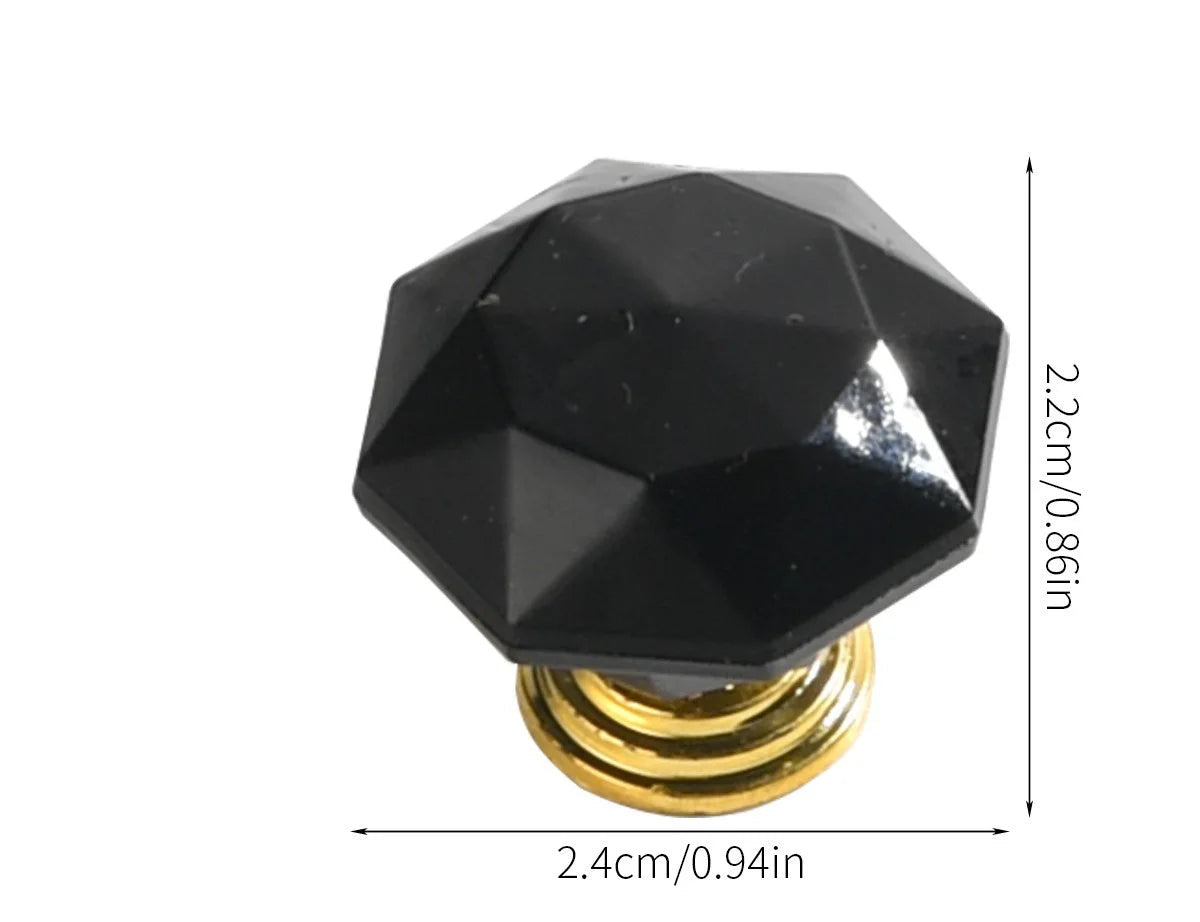 Acrylic Crystal Diamond Knobs