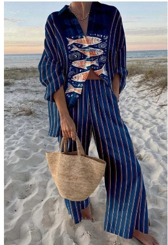 Two-Piece Seaside Set