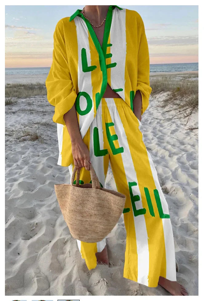 Two-Piece Seaside Set