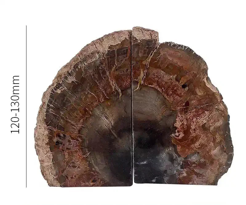 Large Agate Bookends