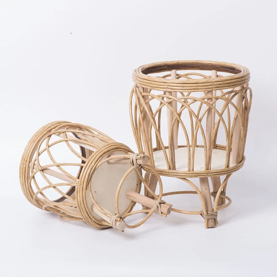 Hand-made Rattan Flower Pot Holder