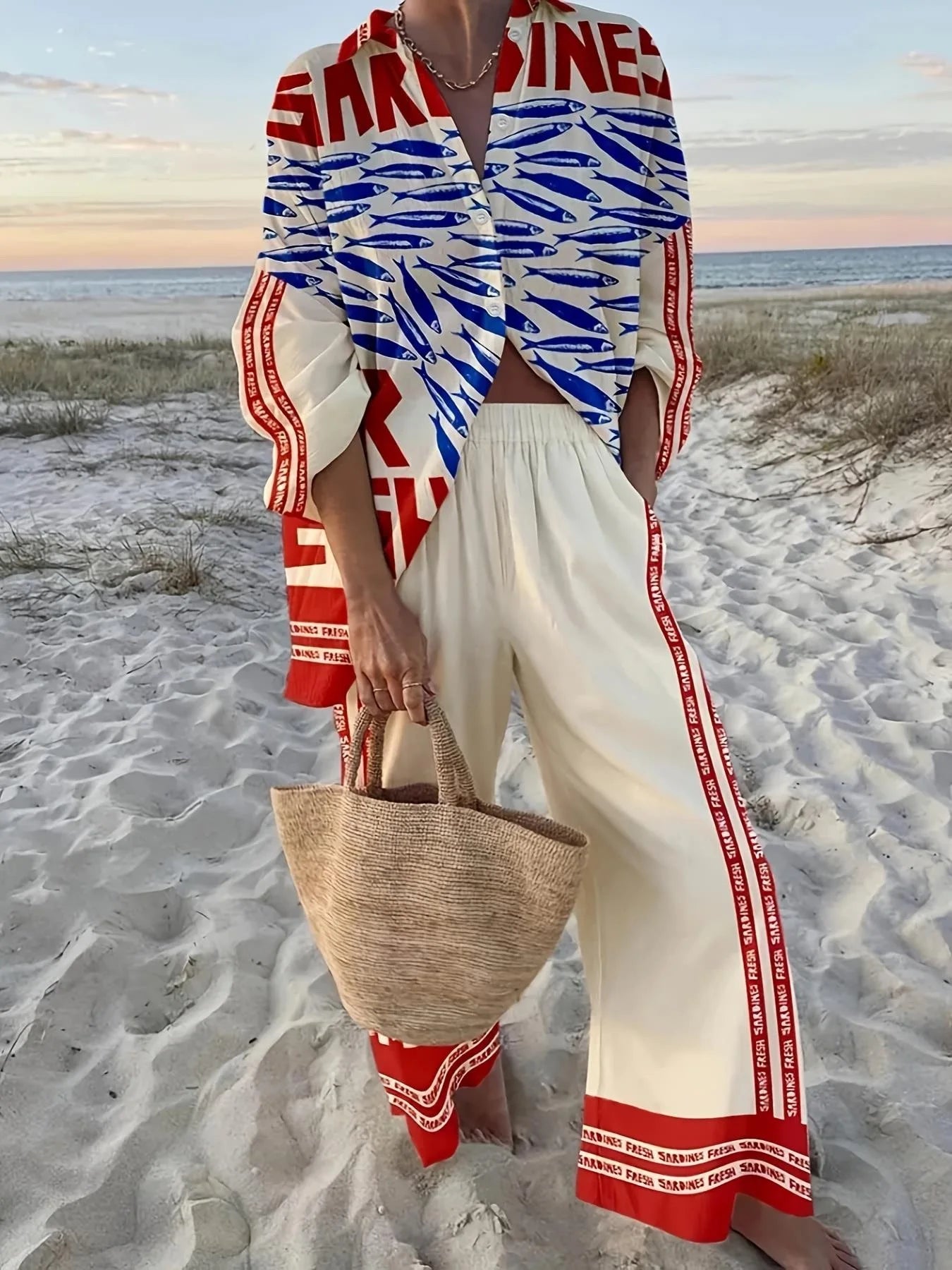 Two-Piece Seaside Set